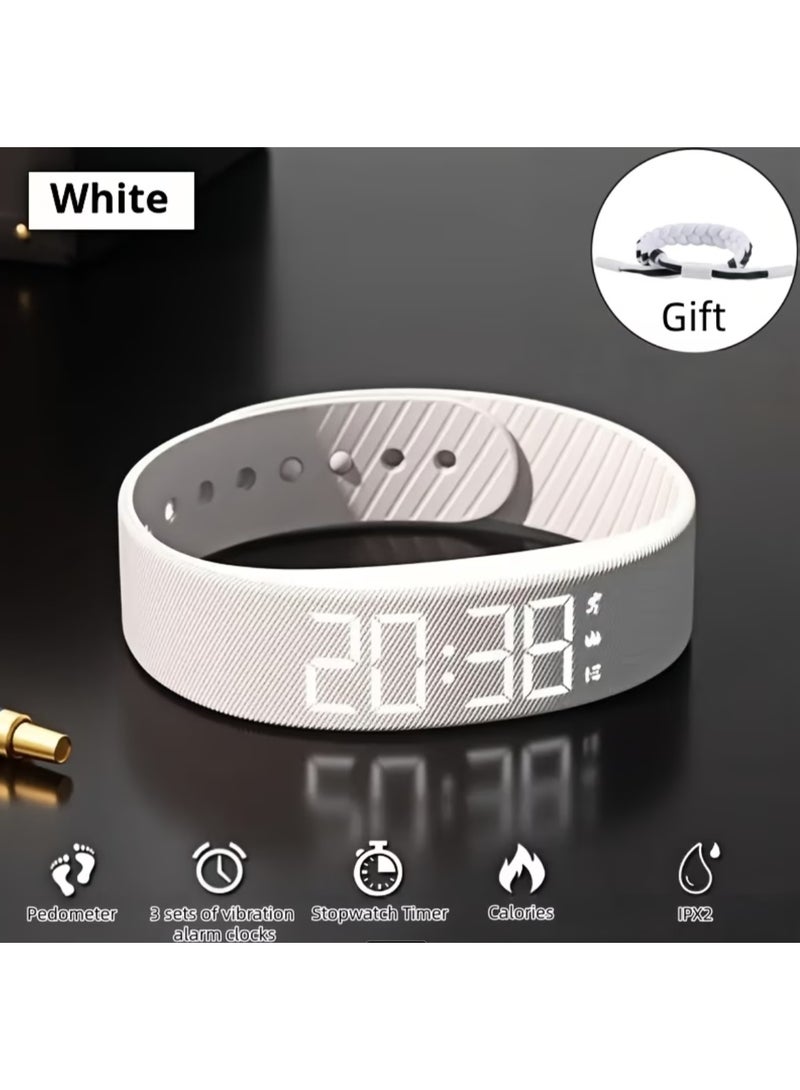 Ainawo Multifunctional Simple Fashion Unisex Electronic Watch With Alarm Clock, Pedometer, Timer, Luminous, Students Senseless Wear Fashion Sports Multifunctional Wristwatch Holiday Gift, Suitable For Any Scene Send A Hand Rope - Image 1